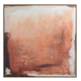 Libra Interiors Terra Glow Hand Embellished Framed Canvas Wall Art