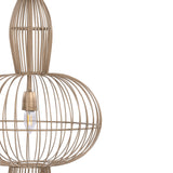 Libra Interiors Mira Orb Wire Pendant Light - Gold