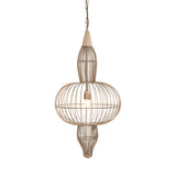Libra Interiors Mira Orb Wire Pendant Light - Gold