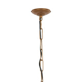 Libra Interiors Mira Pear Drop Wire Pendant Light - Gold