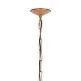 Libra Interiors Mira Teardrop Wire Pendant Light - Gold