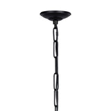 Libra Interiors Mira Hourglass Wire Pendant Light - Black