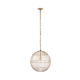 Libra Interiors Mira Globe Wire Pendant Light - Gold
