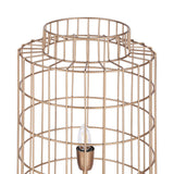 Libra Interiors Mira Wire Floor Lamp - Gold