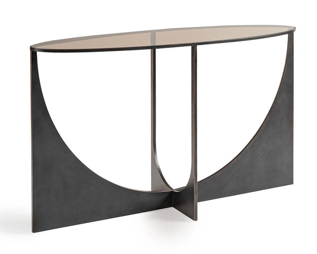 Libra Interiors Glenthorpe Sculpted Console Table