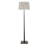 Libra Interiors Tapsley Pleated Ikat Floor Lamp