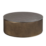 Libra Interiors Belvedere Set of 2 Nesting Coffee Tables - Royal Gold