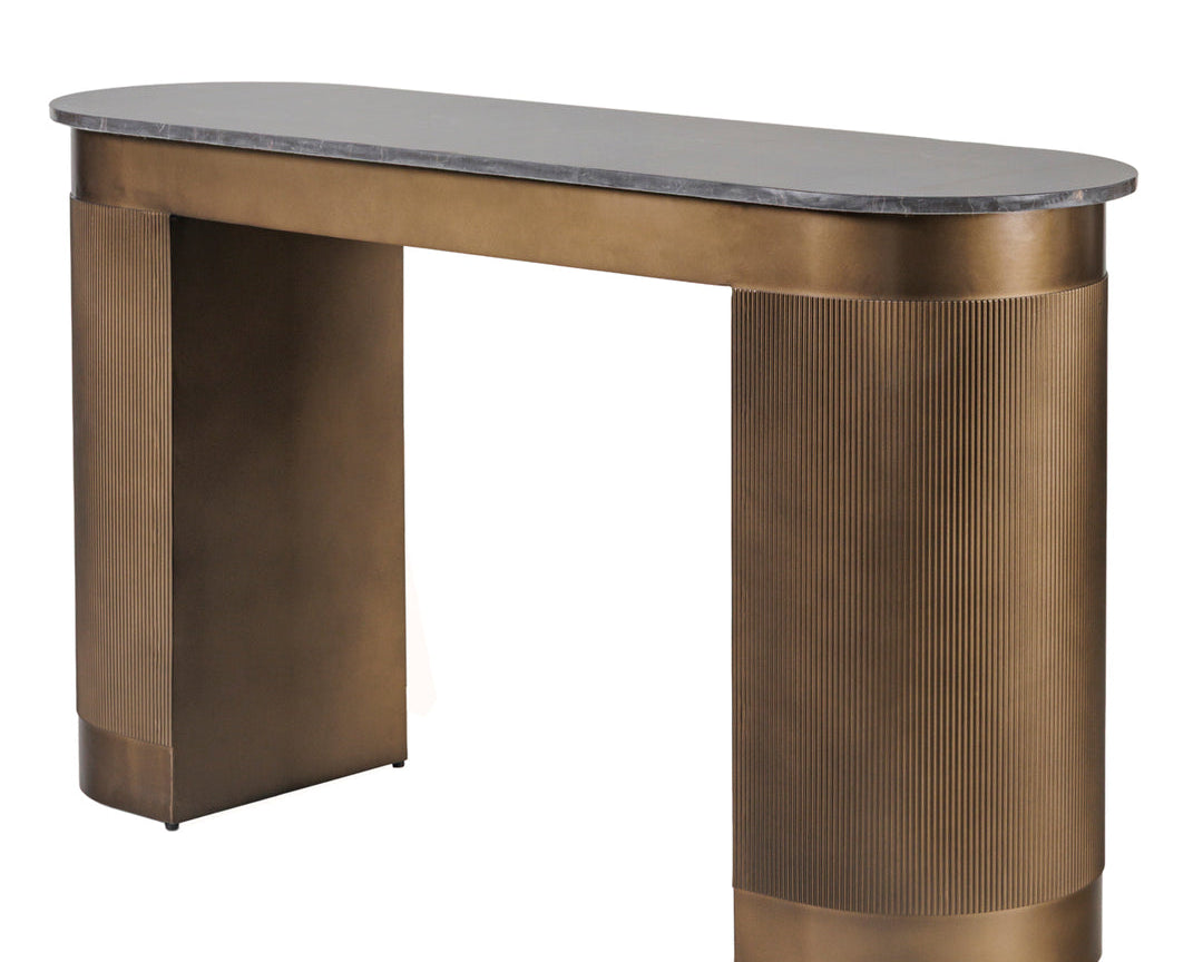 Libra Interiors Belvedere Study Desk - Royal Gold
