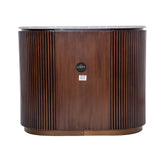 Libra Interiors Whitwell Large Three Drawer Bedside Chest