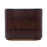 Libra Interiors Whitwell Large Three Drawer Bedside Chest