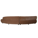 Libra Interiors Eden Modular Sofa - Mocha Velvet