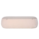 Libra Interiors Clemance Storage Bench - Mushroom