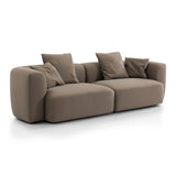 Libra Interiors Wicklow Sofa in Soft Truffle Velvet