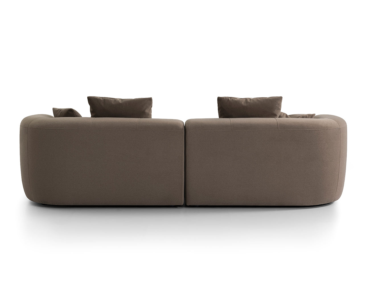 Libra Interiors Wicklow Sofa in Soft Truffle Velvet