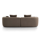 Libra Interiors Wicklow Sofa in Soft Truffle Velvet
