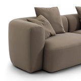 Libra Interiors Wicklow Sofa in Soft Truffle Velvet