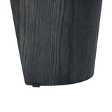 Libra Interiors Branwick Extendable Dining Table Deep Charcoal