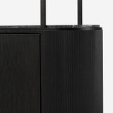 Libra Interiors Belvedere Black Shelving Unit
