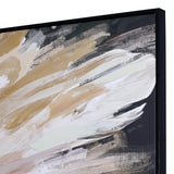 Libra Interiors Veiled Expression Hand Embellished Framed Canvas Wall Art 100x140cm