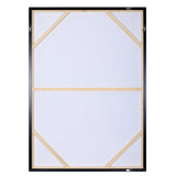 Libra Interiors Indigo Flow - Drift Textured Framed Canvas Wall Art