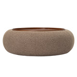 Libra Interiors Gensen Large Ottoman - Coffee