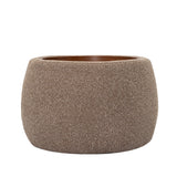 Libra Interiors Gensen Small Ottoman - Coffee