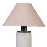 Libra Interiors Duthie Table Lamp - Chalk White