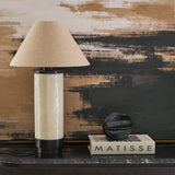 Libra Interiors Duthie Table Lamp - Chalk White