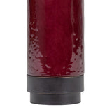 Libra Interiors Duthie Table Lamp - Merlot Red