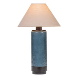 Libra Interiors Duthie Table Lamp - Dolphin Blue
