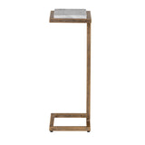 Libra Interiors Alicia Accent Table - Banswara Marble