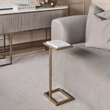 Libra Interiors Alicia Accent Table - Banswara Marble