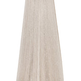 Libra Interiors Leina Cotton and Rope Large Table Lamp