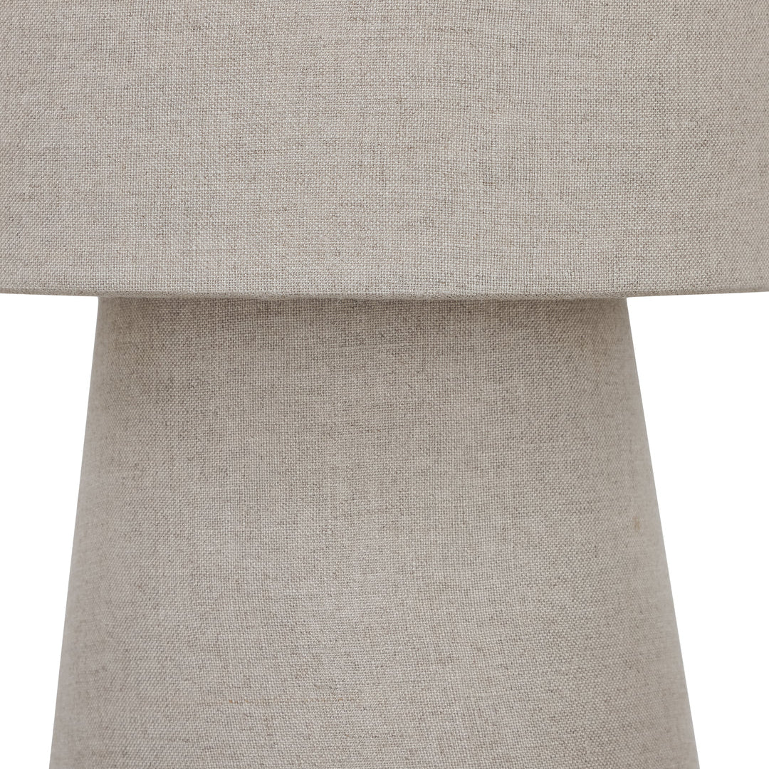 Libra Interiors Casey Linen Table Lamp