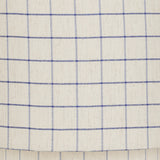 Libra Interiors Marlow Blue Check Linen Small Table Lamp