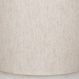 Libra Interiors Tawny Marble & Linen Table Lamp