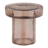 Libra Interiors Harwell Smoked Glass Side Table