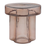 Libra Interiors Harwell Smoked Glass Side Table