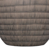 Libra Interiors Virelle Ceramic Large Table Lamp - Brown
