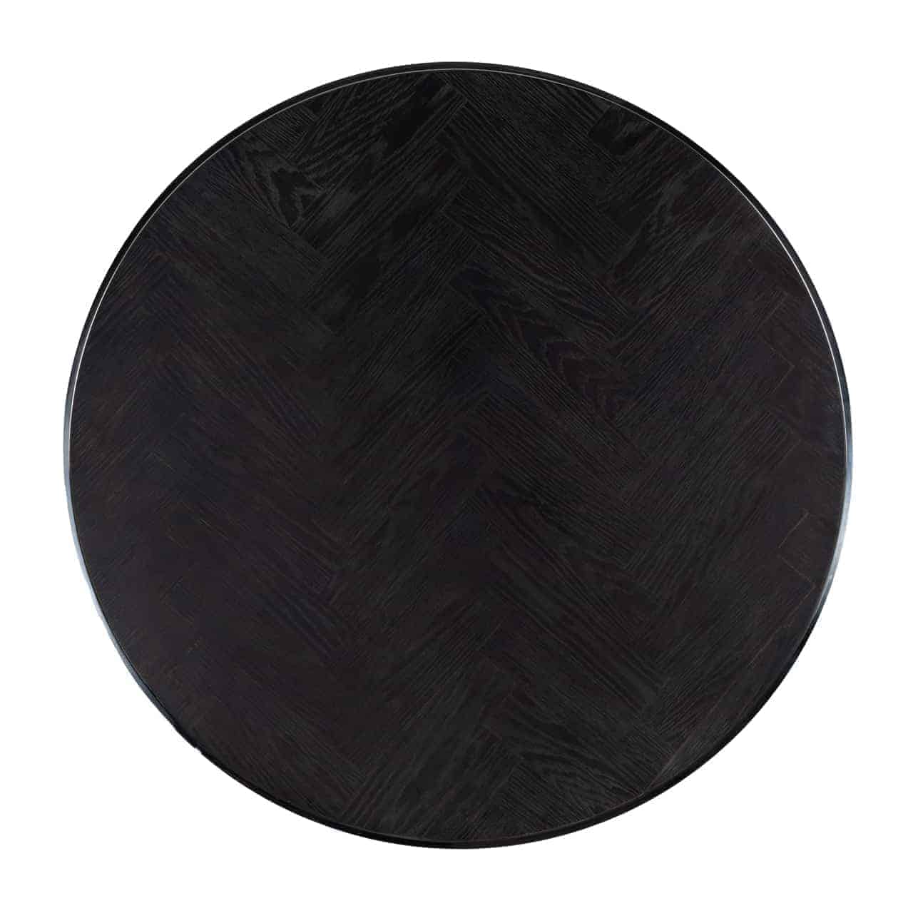 Richmond Interiors Blackbone Silver Black Rustic Oak Wood Coffee Table Nest | Set of 2