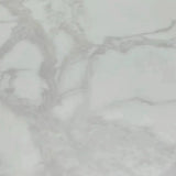 Louis Chrome Round Marble 130cm Dining Table With Carlton Velvet Dining Chairs