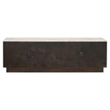 Richmond Interiors Claremont Brown 4 Door TV Unit