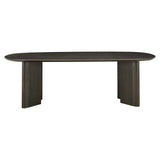 Richmond Interiors Durban Brown Oak Wood Dining Table | 6-8 Seater