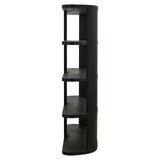 Richmond Interiors Navarino Black Oak Wood Display Unit