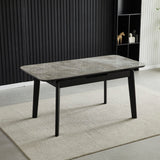 Tokyo 130-160CM Ceramic Extending Marble Dining Table In 4 Colours
