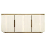 Richmond Interiors Tivoli White 4 Door Sideboard