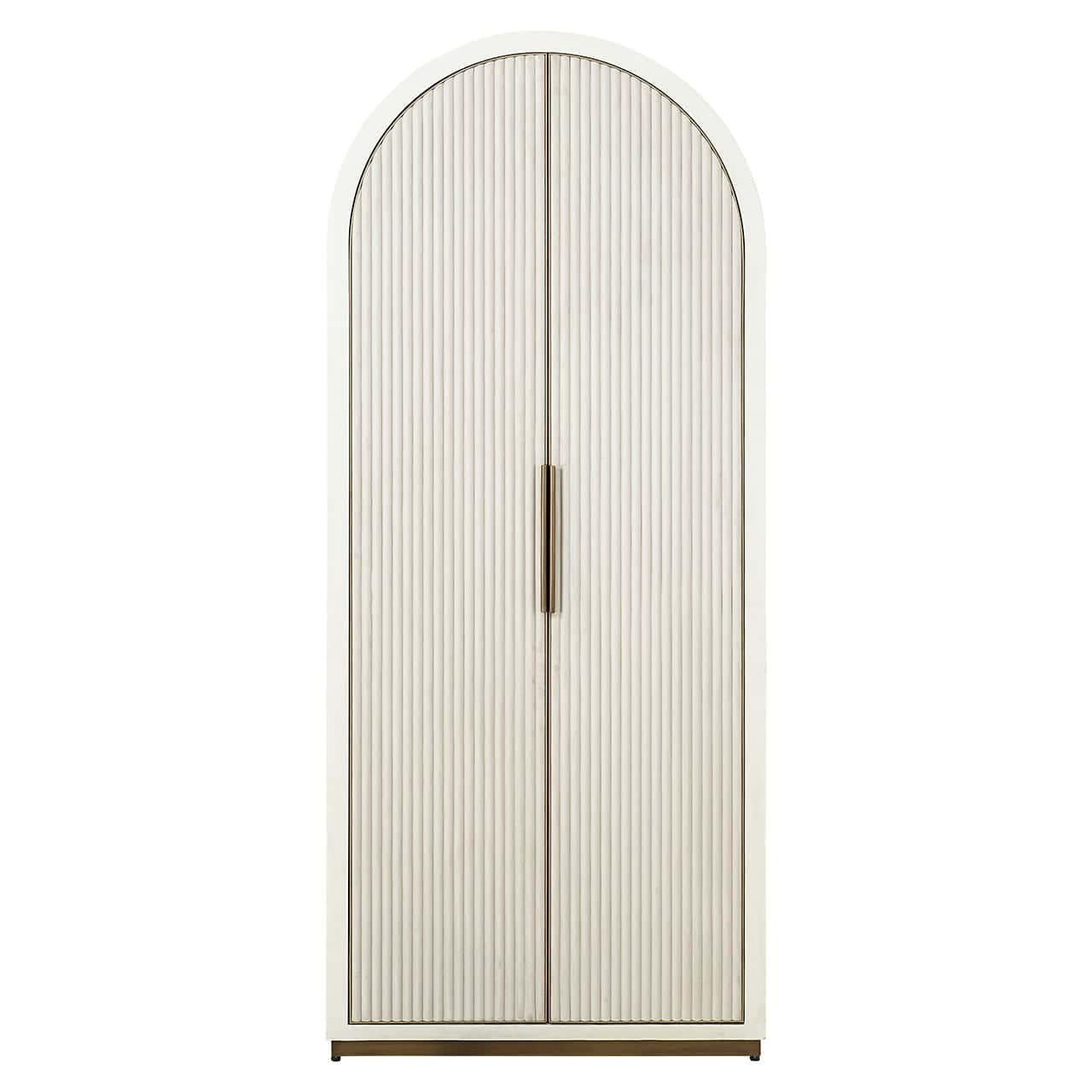 Richmond Interiors Tivoli Arched White Cabinet