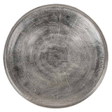 Richmond Interiors Lyam Metallic Silver Round Coffee Table
