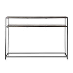 Richmond Chandon Champagne Gold And Black Console Table-Belmont Interiors