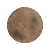 Richmond Interiors Tulum Brushed Gold Coffee Tables Nest | Set of 2